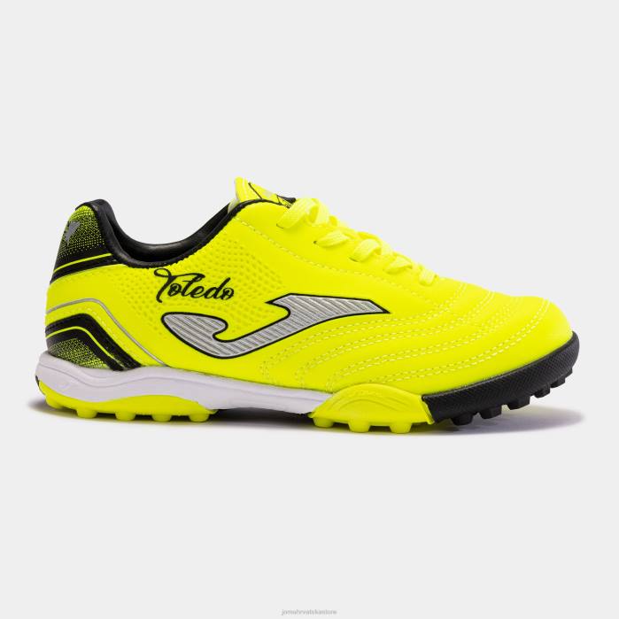 hr Joma kopačke toledo jr 23 turf junior fluorescentno žuto crna 6FVN2696