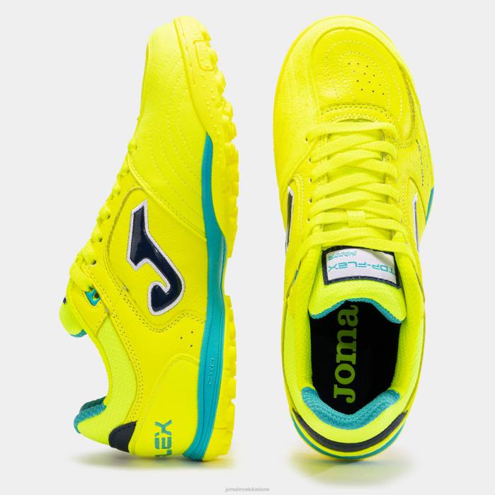 hr Joma kopačke top flex 23 turf fluorescentno žuta tamnoplava 6FVN47