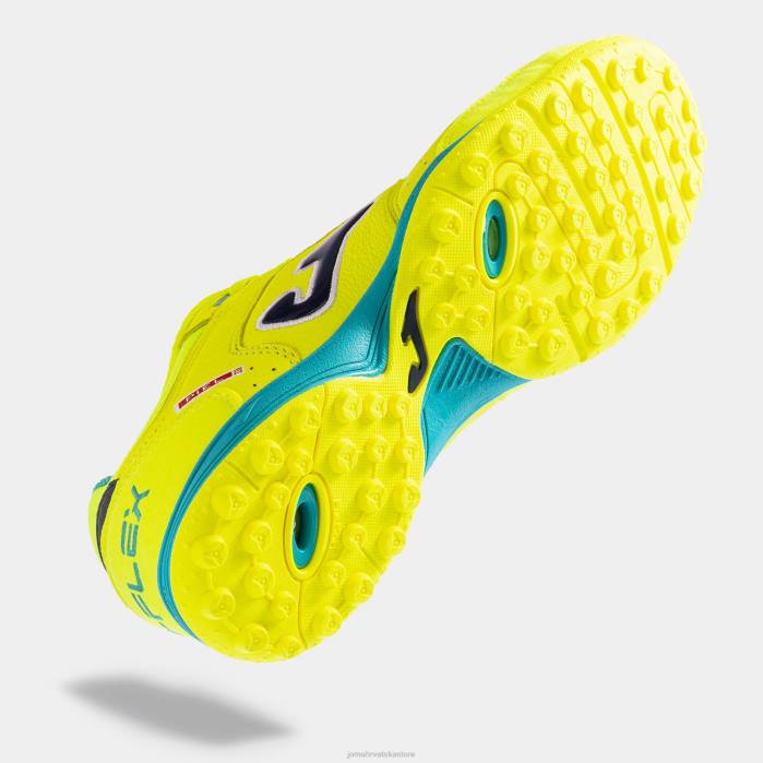 hr Joma kopačke top flex 23 turf fluorescentno žuta tamnoplava 6FVN47