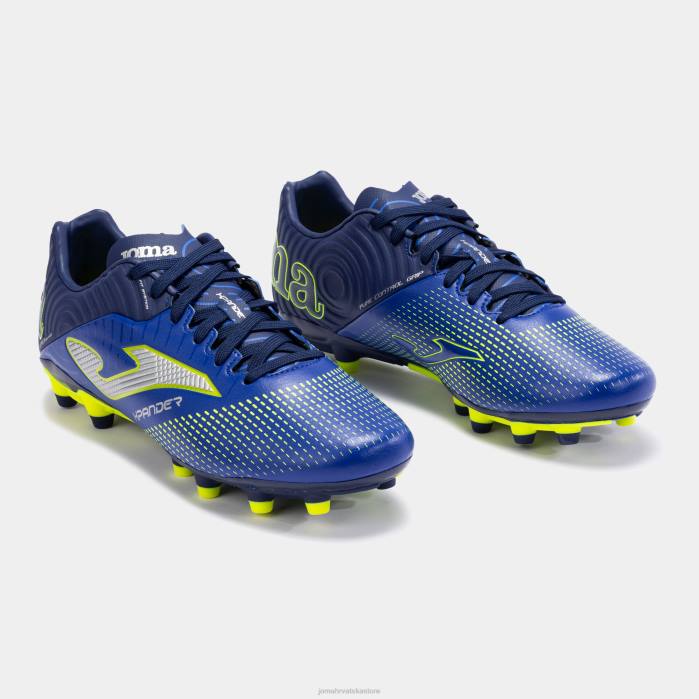 hr Joma kopačke xpander 23 čvrsta podloga fg kraljevsko plava fluorescentno zelena 6FVN80