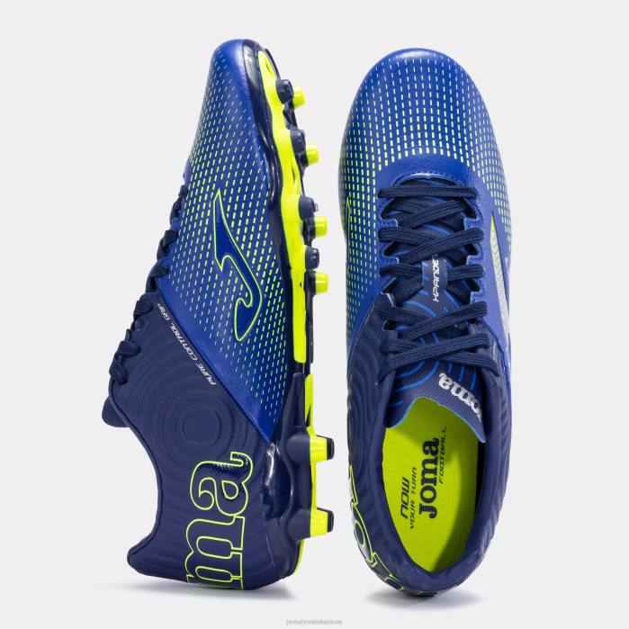 hr Joma kopačke xpander 23 čvrsta podloga fg kraljevsko plava fluorescentno zelena 6FVN80