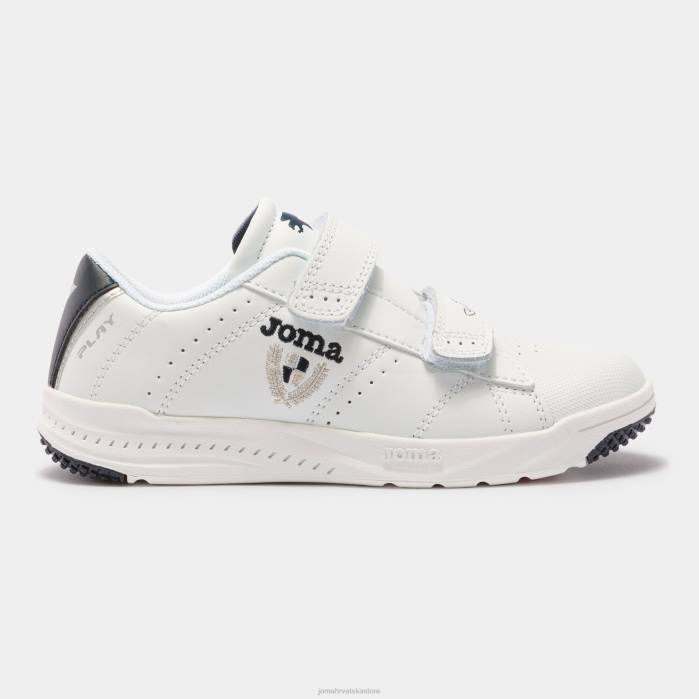 hr Joma casual cipele play 21 junior bijela tamnoplava 6FVN4098