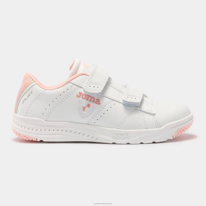 hr Joma casual cipele play 21 junior bijelo ružičasto 6FVN4240