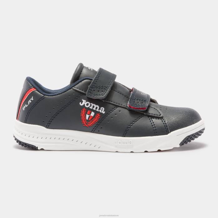 hr Joma casual cipele play 21 junior tamnoplava crvena 6FVN2713