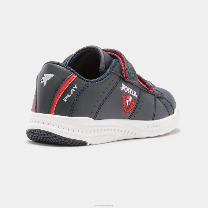 hr Joma casual cipele play 21 junior tamnoplava crvena 6FVN2713