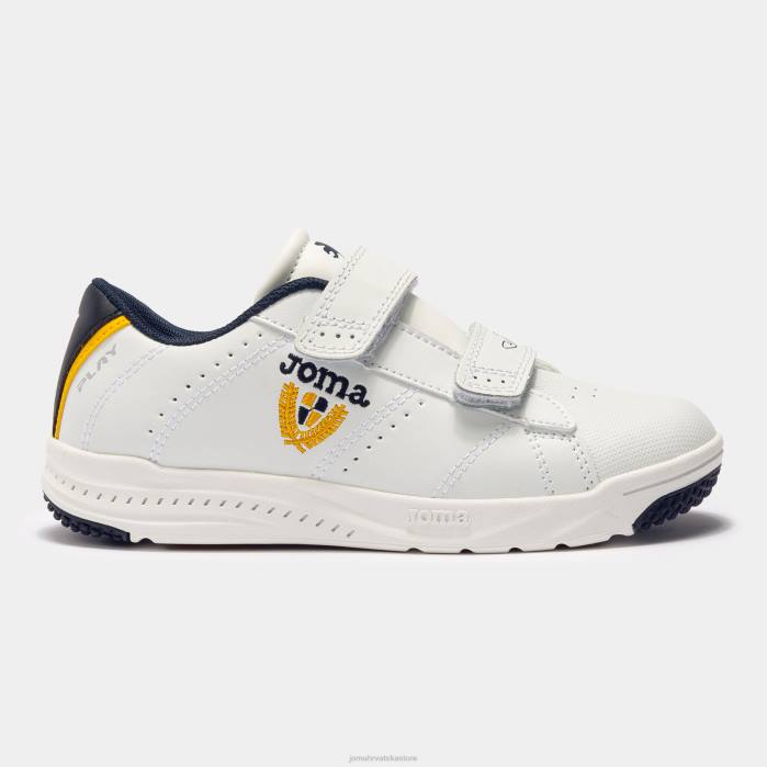 hr Joma casual cipele play 22 junior bijeli tamnoplavi fluorescentni šafran 6FVN2722