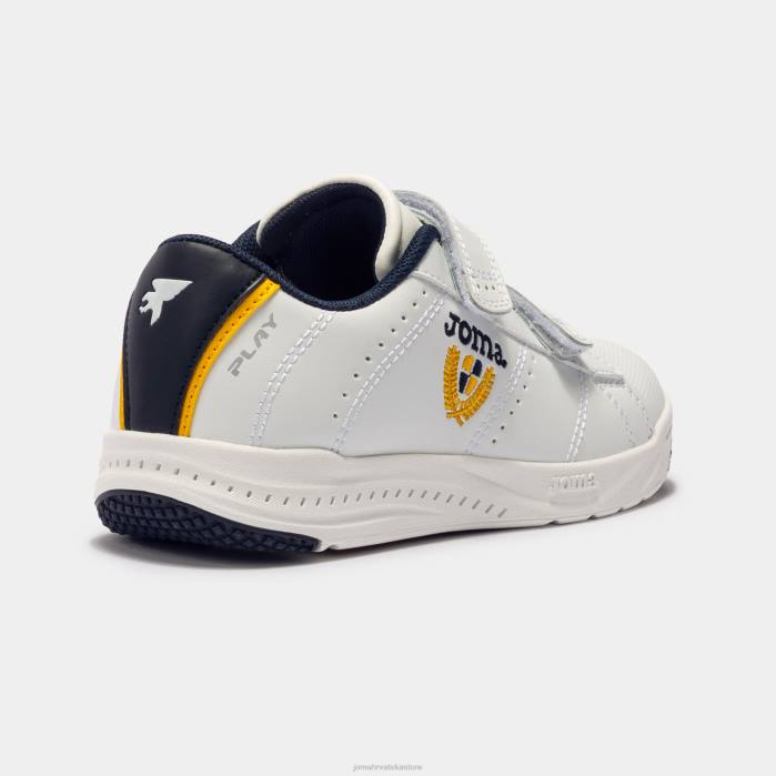 hr Joma casual cipele play 22 junior bijeli tamnoplavi fluorescentni šafran 6FVN2722