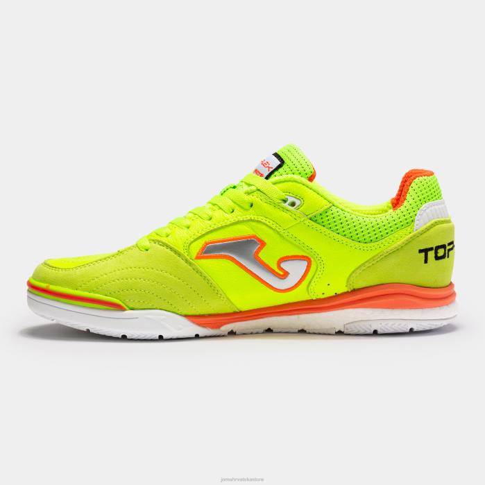 hr Joma futsal tenisice top flex rebound 23 u dvorani fluorescentno zelena crvena 6FVN1187