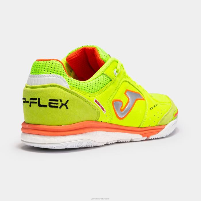 hr Joma futsal tenisice top flex rebound 23 u dvorani fluorescentno zelena crvena 6FVN1187