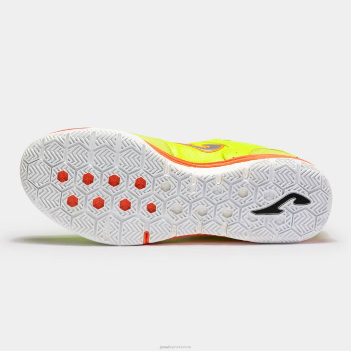 hr Joma futsal tenisice top flex rebound 23 u dvorani fluorescentno zelena crvena 6FVN1187