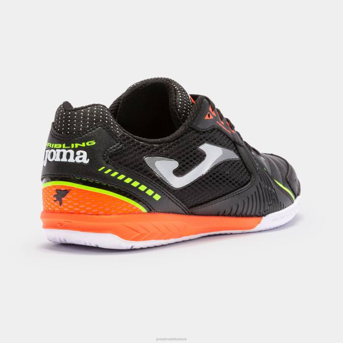 hr Joma tenisice za mali nogomet dribling 23 u dvorani crno crvena 6FVN185