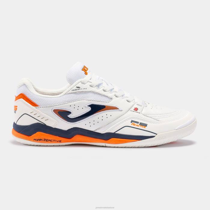 hr Joma tenisice za mali nogomet fs reactive 23 dvoranske bijela tamnoplava 6FVN11