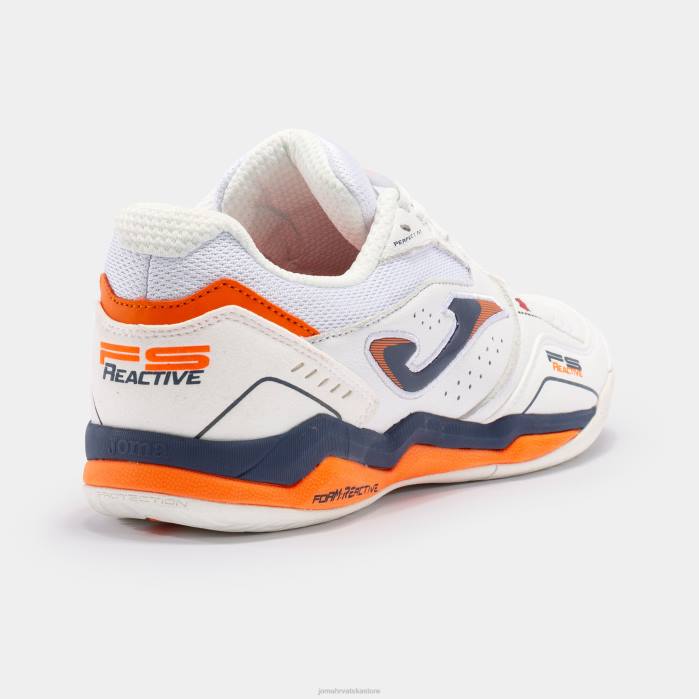 hr Joma tenisice za mali nogomet fs reactive 23 dvoranske bijela tamnoplava 6FVN11