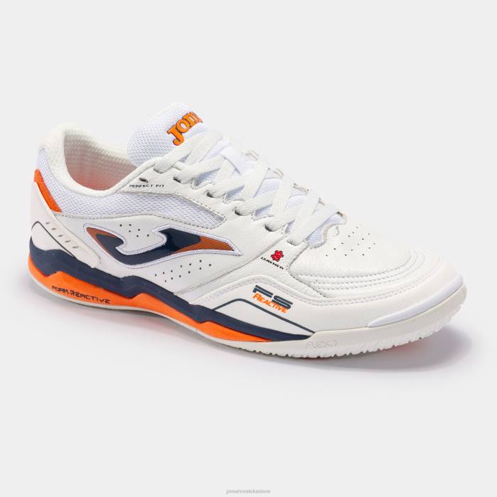 hr Joma tenisice za mali nogomet fs reactive 23 dvoranske bijela tamnoplava 6FVN11