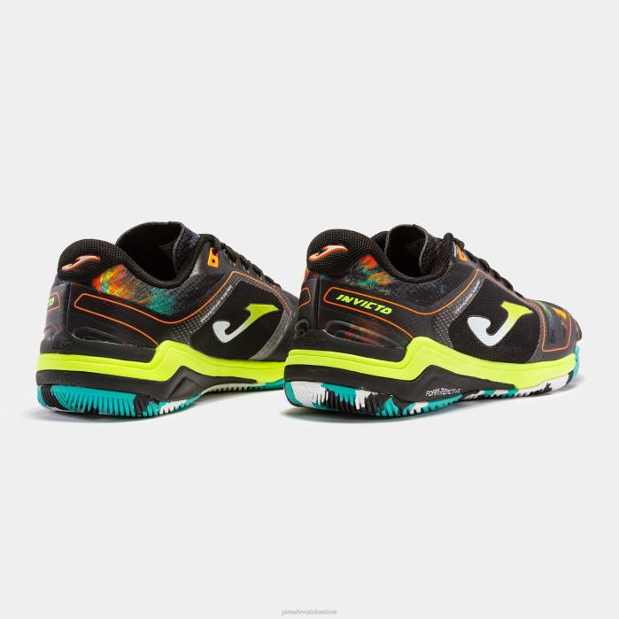 hr Joma tenisice za mali nogomet invicto 23 za dvoranu crno fluorescentno žuto 6FVN3930