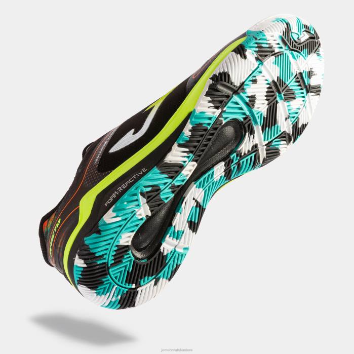 hr Joma tenisice za mali nogomet invicto 23 za dvoranu crno fluorescentno žuto 6FVN3930