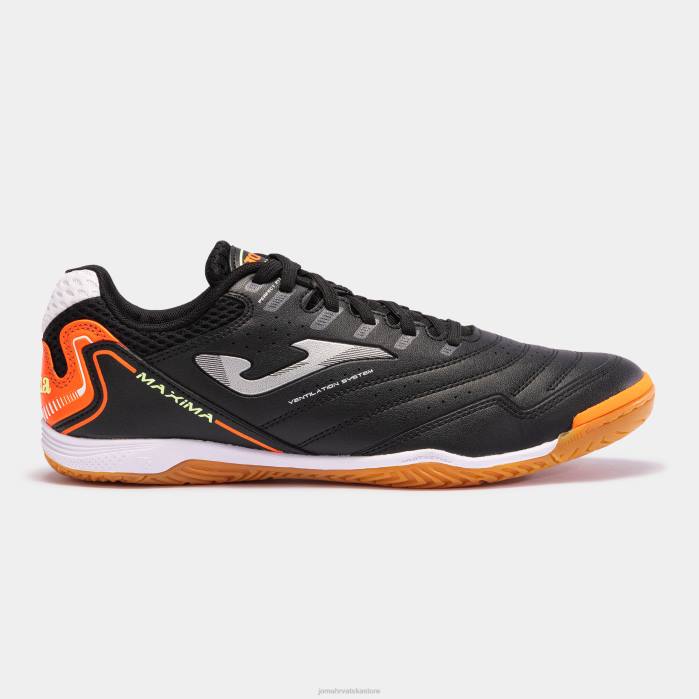 hr Joma tenisice za mali nogomet maxima 23 u dvorani crna narančasta 6FVN851
