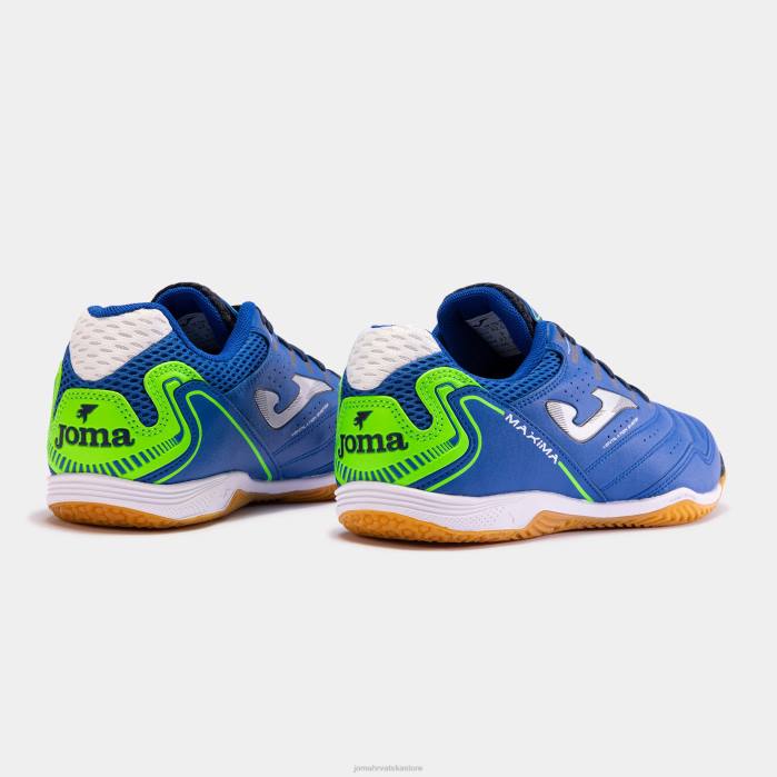 hr Joma tenisice za mali nogomet maxima 23 u dvorani kraljevsko plava fluorescentno zelena 6FVN438