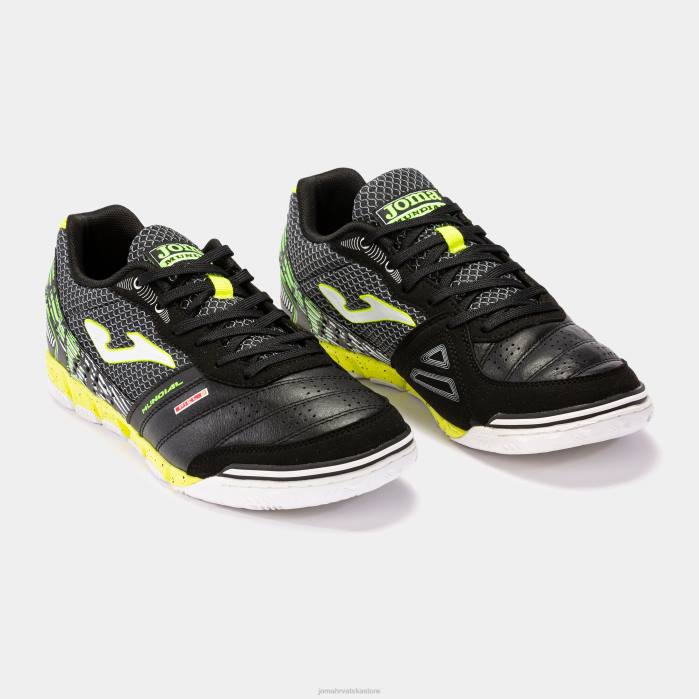 hr Joma tenisice za mali nogomet mundial 22 u dvorani crno 6FVN306