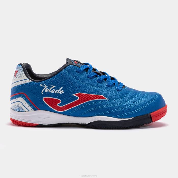 hr Joma tenisice za mali nogomet toledo jr 23 indoor junior kraljevsko plava crvena 6FVN2775
