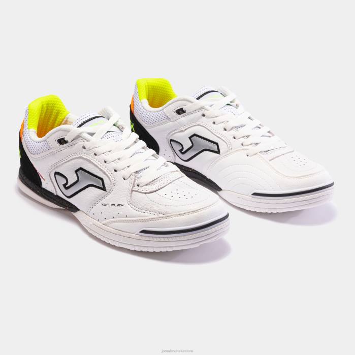 hr Joma tenisice za mali nogomet top flex 23 dvoranske bijelo crno 6FVN25