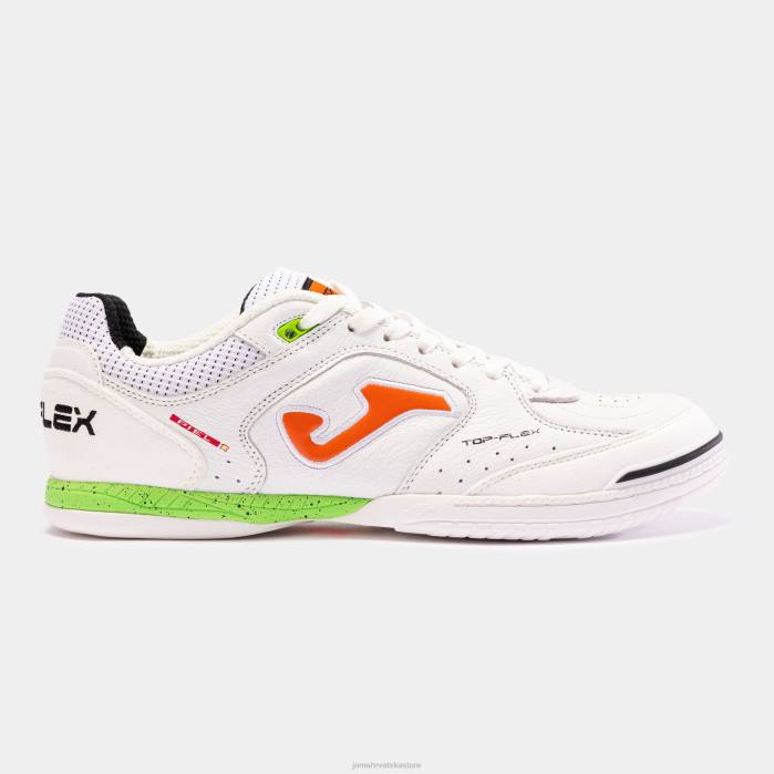 hr Joma tenisice za mali nogomet top flex 23 dvoranske bijelo zelena 6FVN192