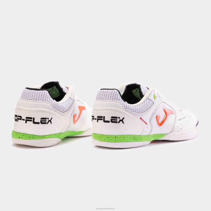 hr Joma tenisice za mali nogomet top flex 23 dvoranske bijelo zelena 6FVN192
