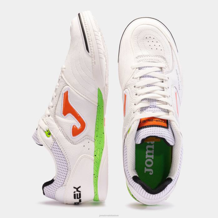 hr Joma tenisice za mali nogomet top flex 23 dvoranske bijelo zelena 6FVN192