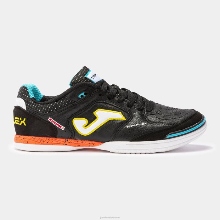 hr Joma tenisice za mali nogomet top flex 23 dvoranske crno crvena 6FVN173