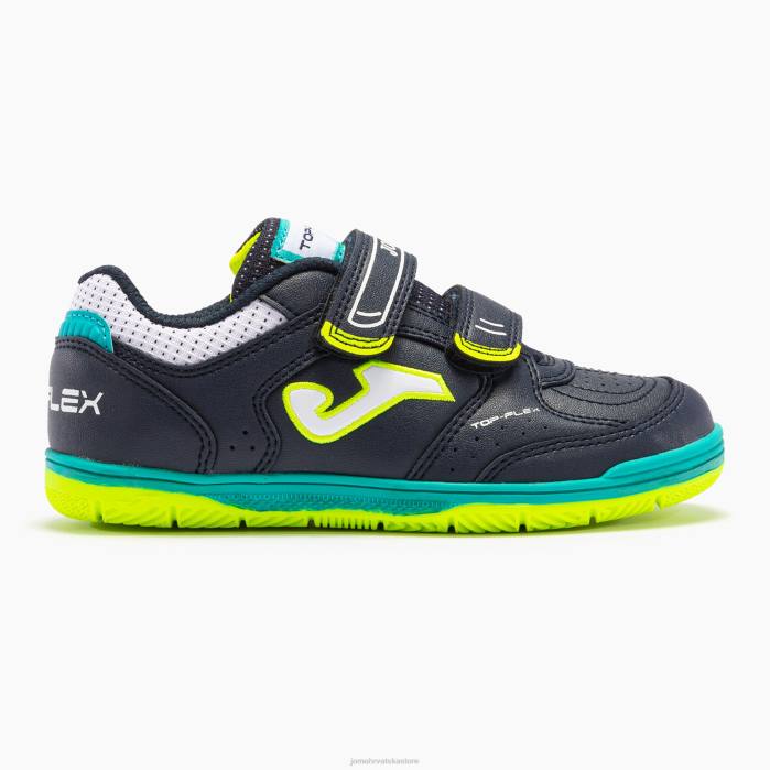 hr Joma tenisice za mali nogomet top flex jr 23 indoor junior tamnoplava žuta 6FVN4101