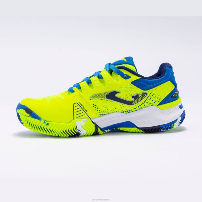 hr Joma cipele slam jr 23 glina junior fluorescentno žuta kraljevsko plava 6FVN2793