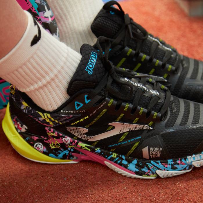 hr Joma cipele t.open 23 world padel tour-wpt zemlja crno 6FVN32