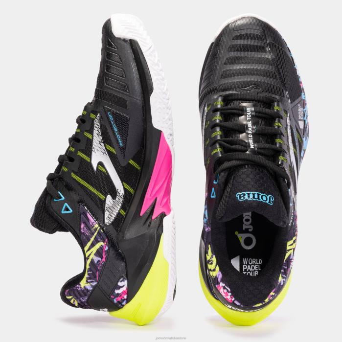 hr Joma cipele t.open 23 world padel tour-wpt zemlja crno 6FVN32