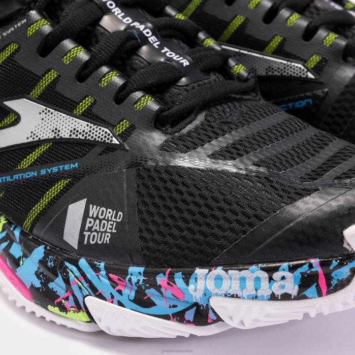 hr Joma cipele t.open 23 world padel tour-wpt zemlja crno 6FVN32