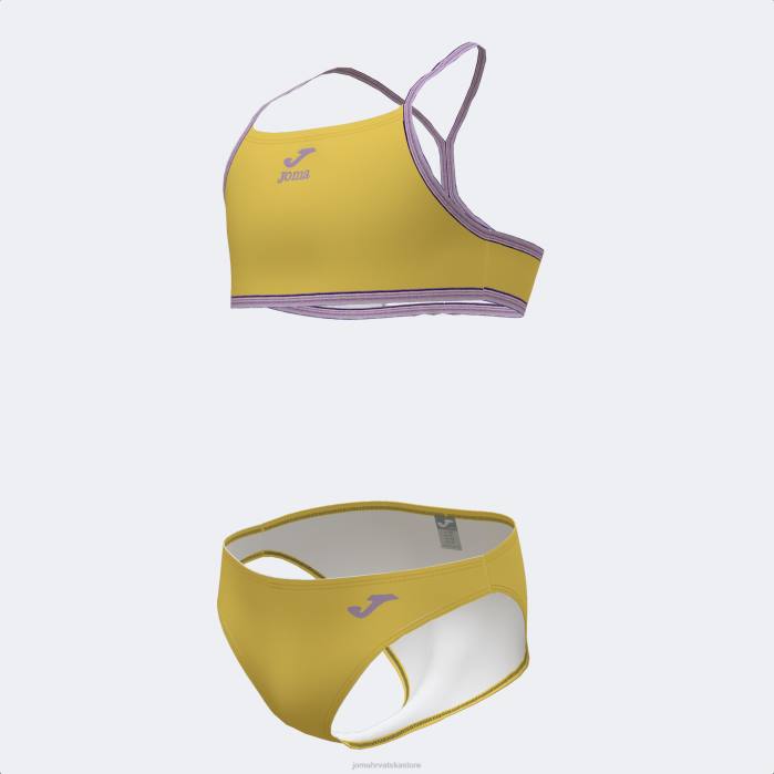 hr Joma djevojka u bikiniju santa monica žuta boja 6FVN4380