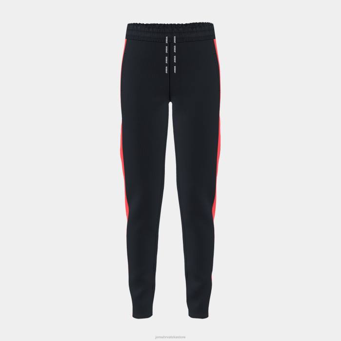 hr Joma duge hlače za dječake na pruge crni fluorescentni koralj 6FVN2742