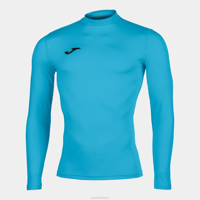 hr Joma majica dugih rukava brama akademija fluorescentno tirkizno 6FVN4031