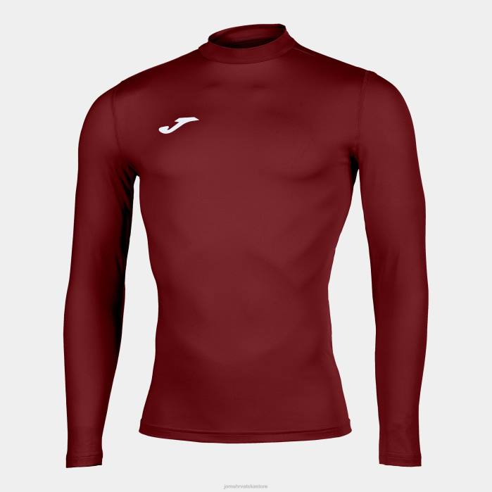 hr Joma majica dugih rukava brama akademija tamnocrvena 6FVN3738