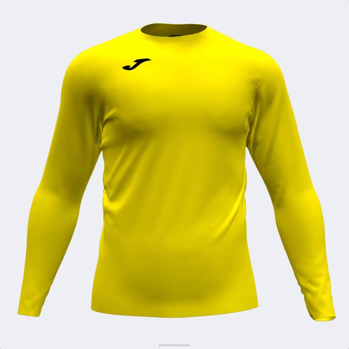 hr Joma majica dugih rukava brama akademija žuta boja 6FVN2451