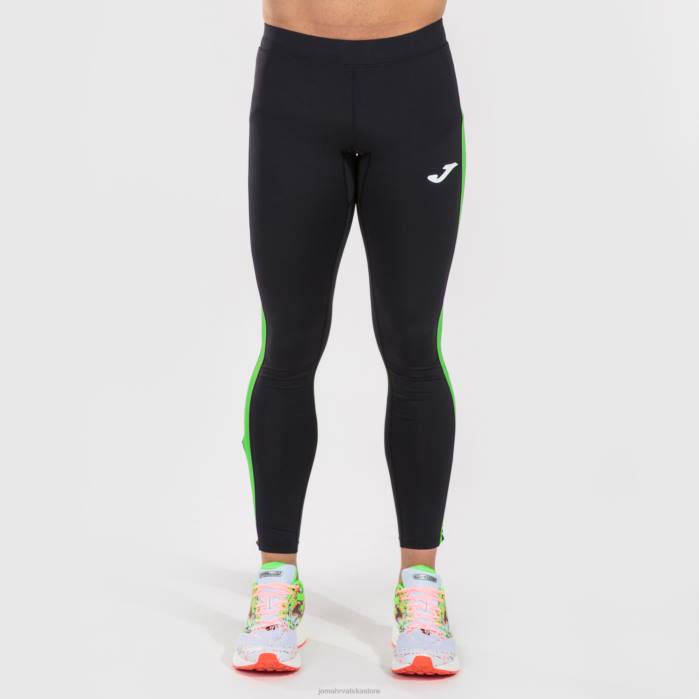hr Joma duge tajice elite vii crna fluorescentno zelena 6FVN3292