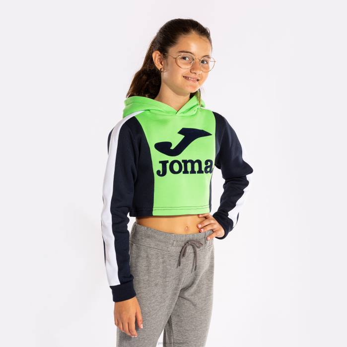hr Joma džemper s kapuljačom park zelena tamnoplava 6FVN2805