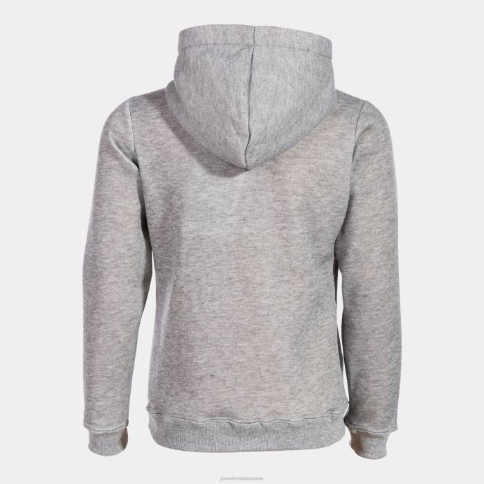 hr Joma pulover s kapuljačom djevojka lav melange siva 6FVN2745