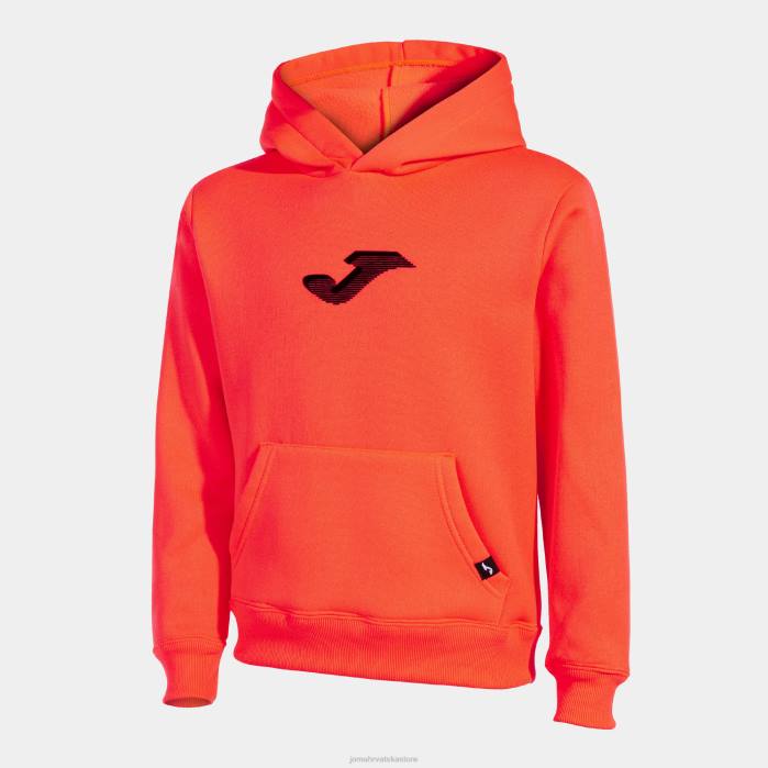 hr Joma pulover s kapuljačom junior gama fluorescentni koralj 6FVN2803