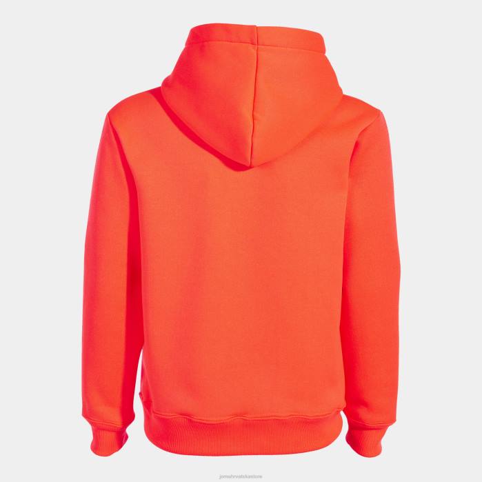 hr Joma pulover s kapuljačom junior gama fluorescentni koralj 6FVN2803