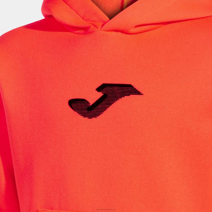 hr Joma pulover s kapuljačom junior gama fluorescentni koralj 6FVN2803