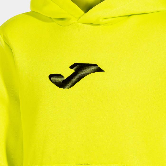 hr Joma pulover s kapuljačom junior gama vapno 6FVN2801