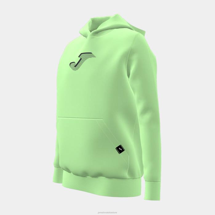 hr Joma pulover s kapuljačom junior gama zelena 6FVN2709