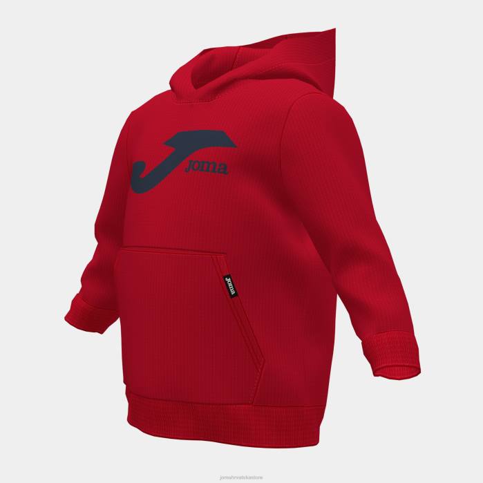hr Joma pulover s kapuljačom junior lion Crvena 6FVN2716