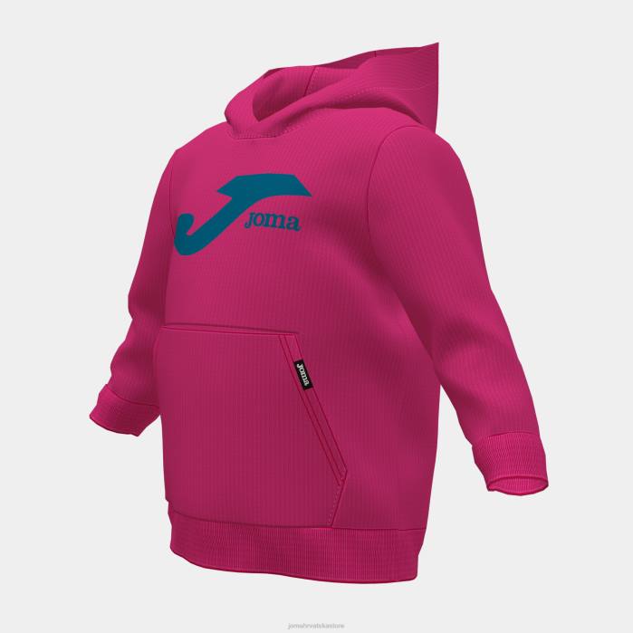 hr Joma pulover s kapuljačom junior lion fuksija 6FVN2778