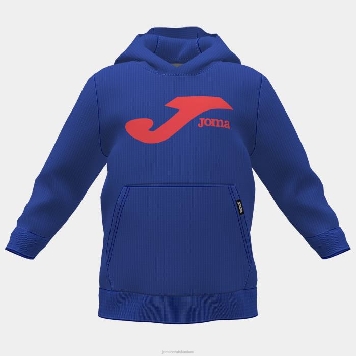 hr Joma pulover s kapuljačom junior lion plava 6FVN2710